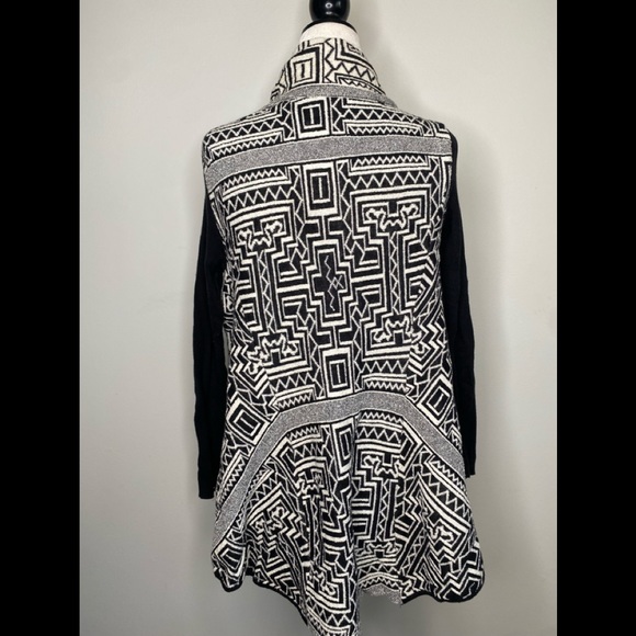 Anthropologie Field Flower Aztec Bohemian Cardigan - Picture 2 of 8